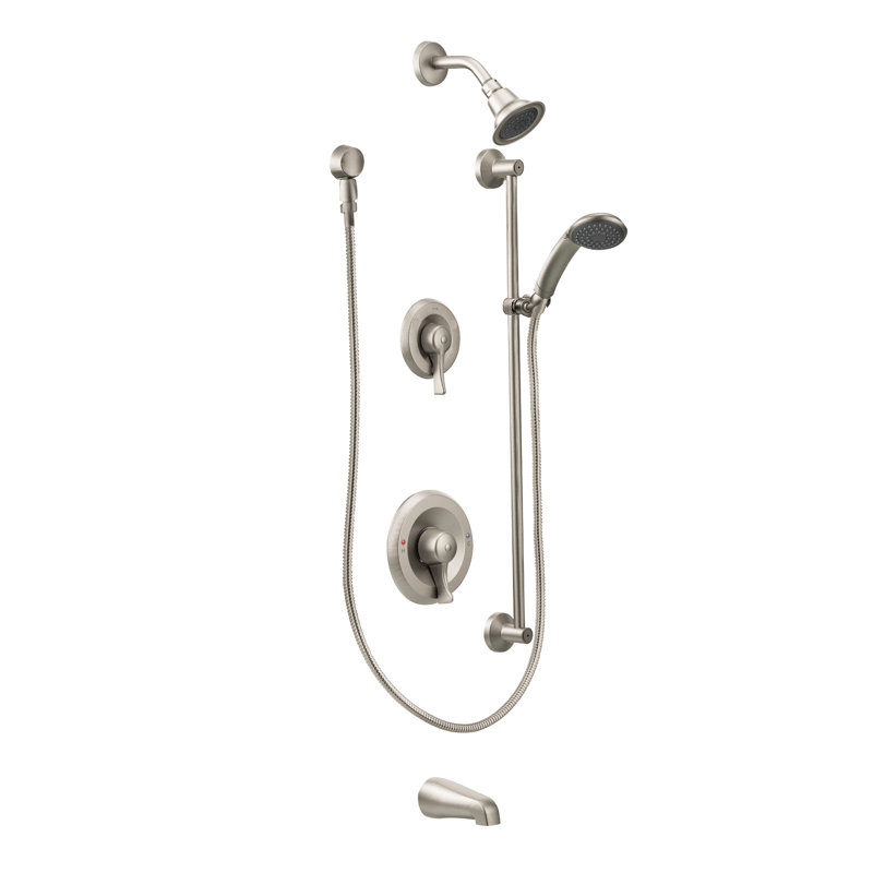 Ensemble de garniture commerciale M-Dura Positemp, Nickel brossé