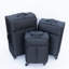 Valise Oxford en tissu noir (sans verrouillage par mot de passe)