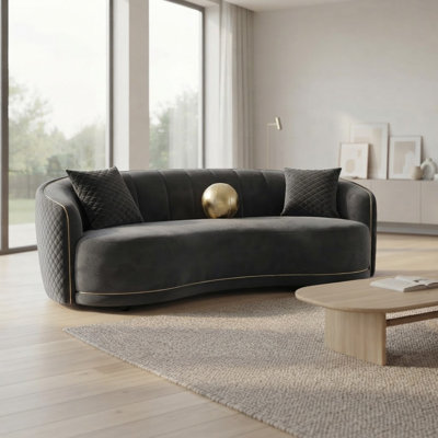 Upholstered 91.5 " Sofa