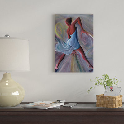 «Blue Dress», reproduction sur toile