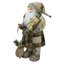 Figurine de père Noël 24 "beige avec cadeaux