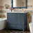 Bathroom Vanity with Sink, 3 Drawers and Door Shelves-1457816728