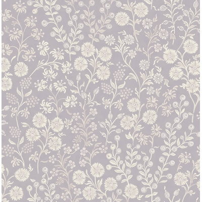Dawna Floral Wallpaper