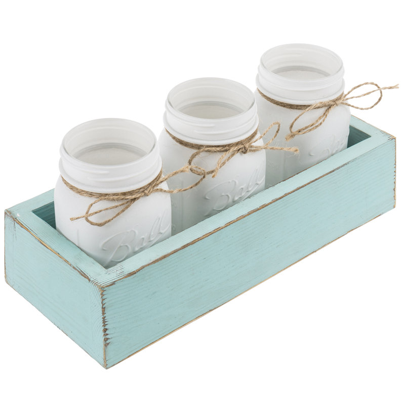 Panier à couverts Anson Glass Mason Jars