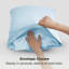 Ensemble de 2 taies d'oreiller en satin, 300 fils au pouce, GentleSoft ™-359644247-359644243