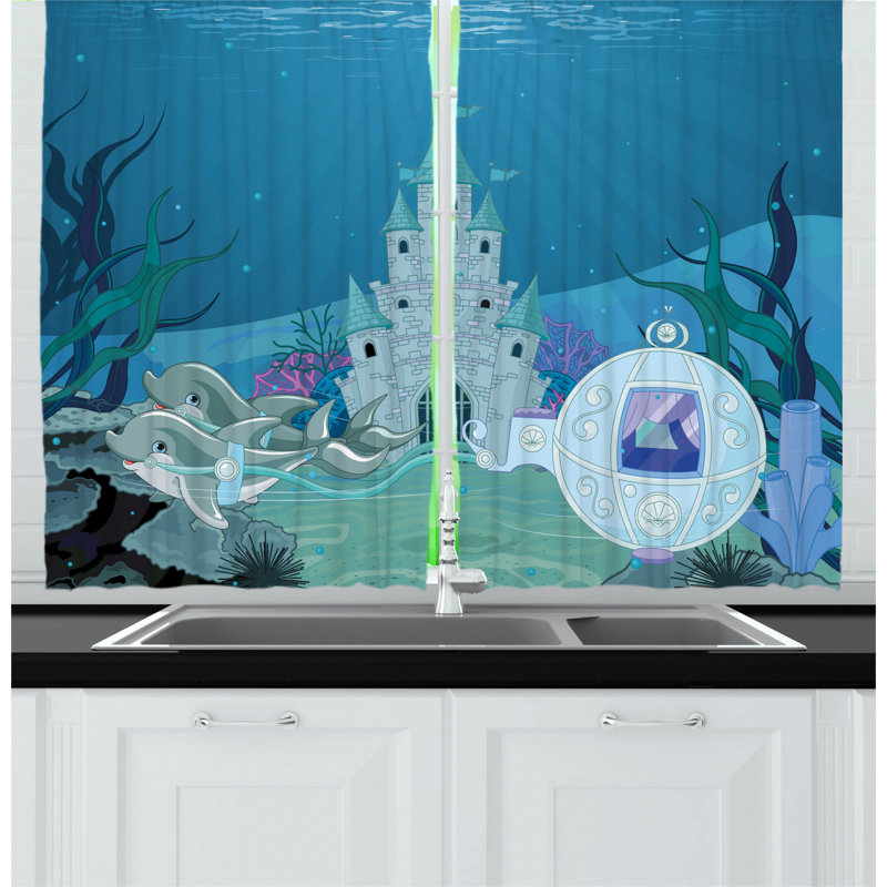 Pointed Kitchen Curtain