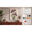 Iris Cluster Botanical - Wrapped Canvas-1093864049-1093864052