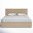 Cletus Upholstered Linen Standard Bed with Drawers-1641903470