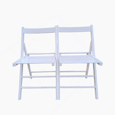 Chaise polyvalente pliable en bois massif pour divers environnements