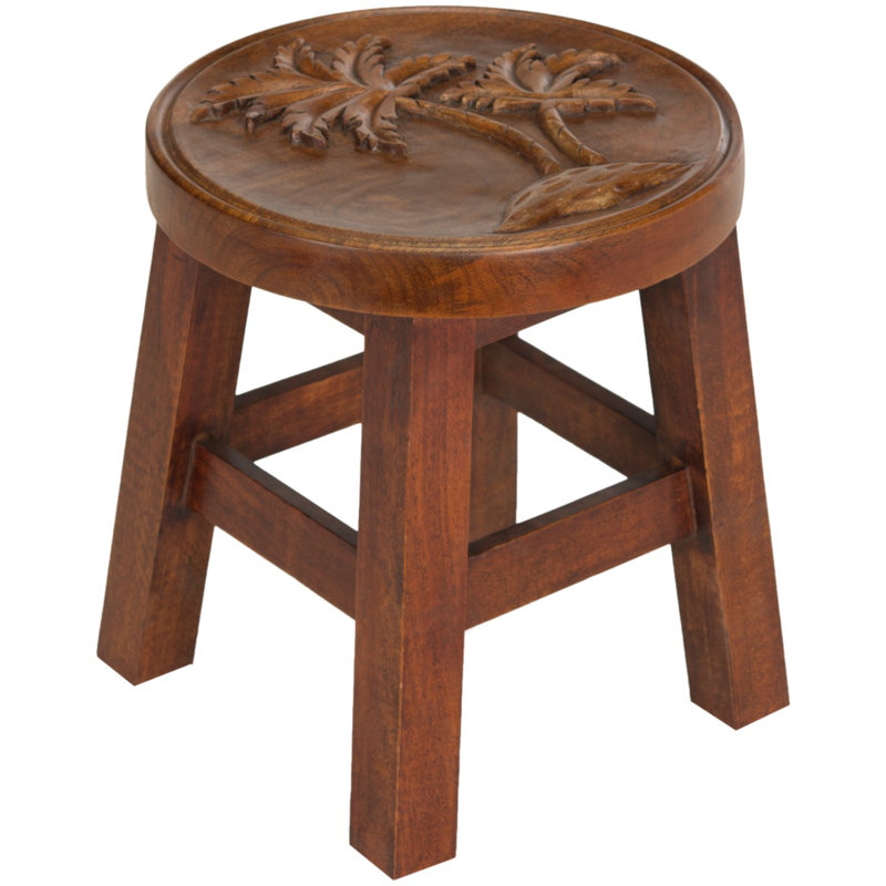Velasco Solid Wood Accent Stool