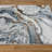 Gangleri Blue Gold Marble Area Rug-496127290