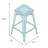Upholstered Counter Stool with Solid Wood Frame-12512887