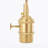 1-Light Clear Glass Adjustable Pendant Light