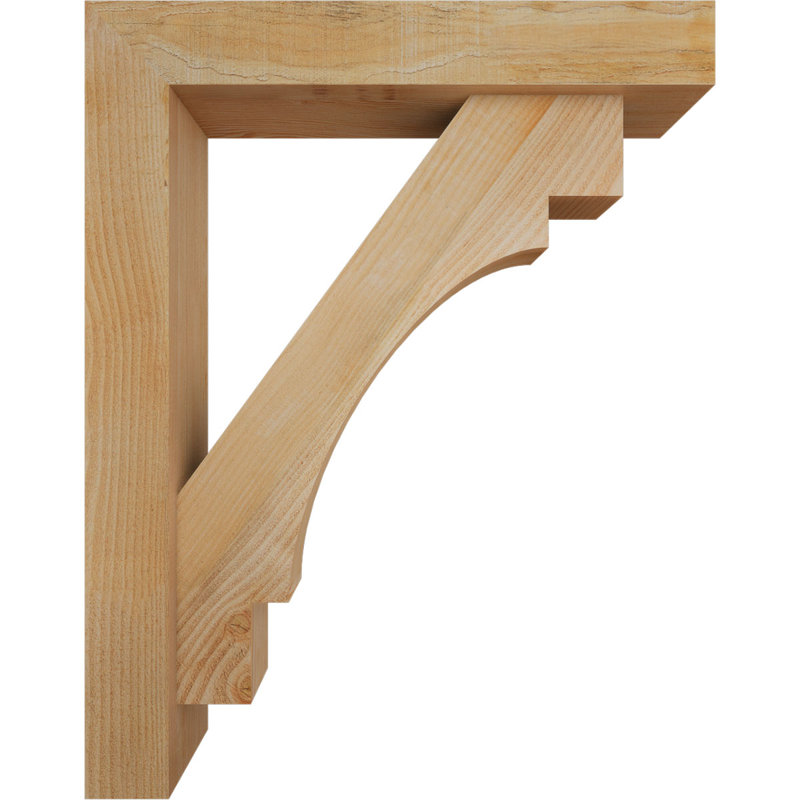 Support Merced Block avec support décalé, 38 x 30, Sapin Douglas de l 6 po (scié brut)