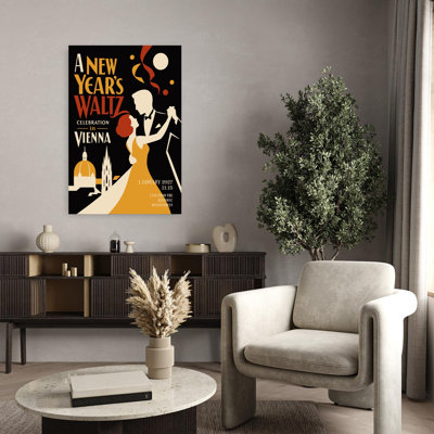 Elegant Vienna Waltz Classic Elegant Romantic City Architecture Wall Art