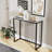 High-End Marble Console Table Modern Sofa Side Table For Entryway-970399857