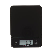 Taylor 11 Lb. 5 Kg. Chrome Plated Steel Dial Analog Kitchen Scale