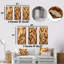 Freshly Bake Biscotti Boulevard - ensemble d'art mural en métal de 3 desserts-87705870