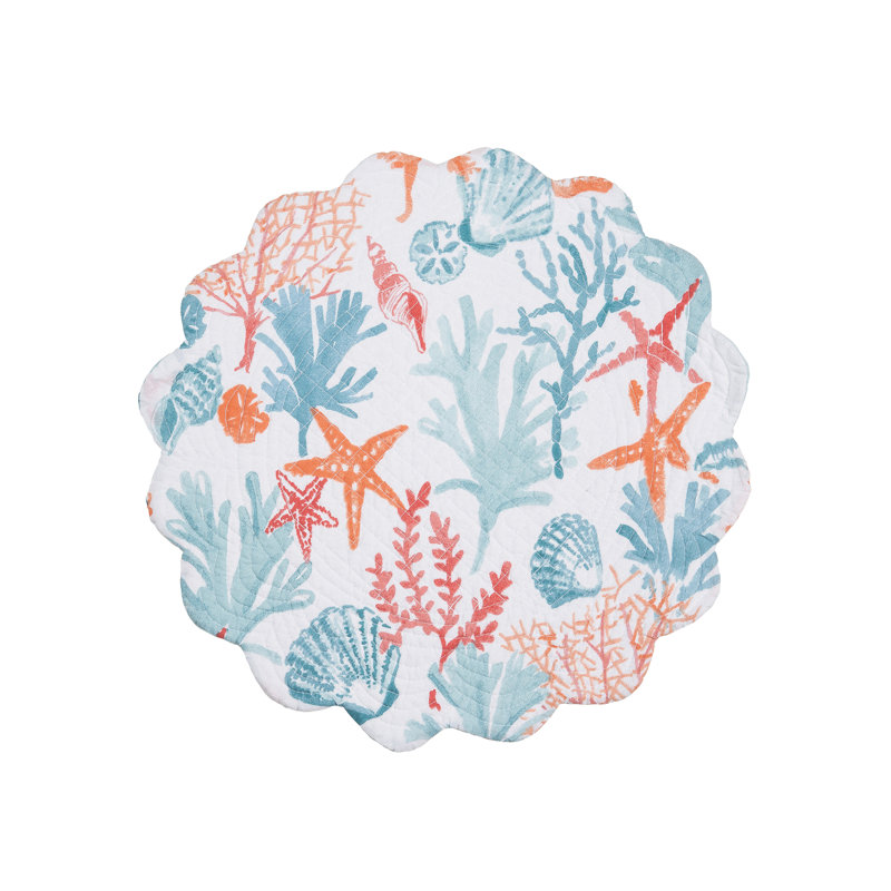 Napperon en coton Tangerine Coast