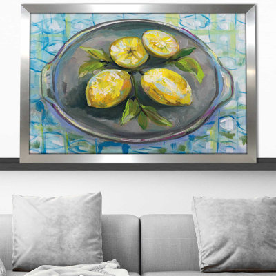 Citrons - Peinture