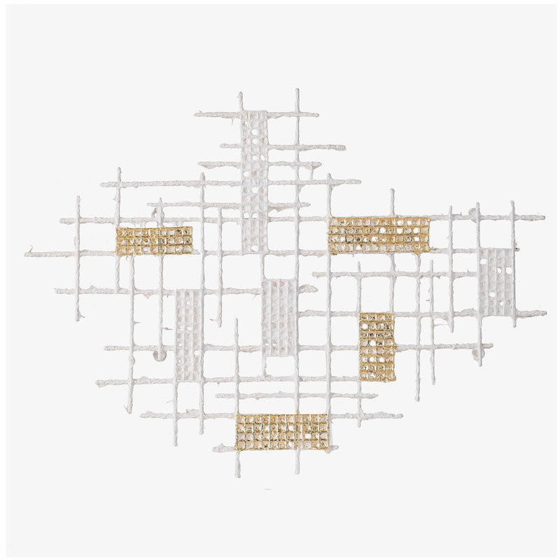 31.7x1.6x23.6" Wall Decor