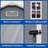 5.7'H Outdoor Resin Storage Shed-133070379