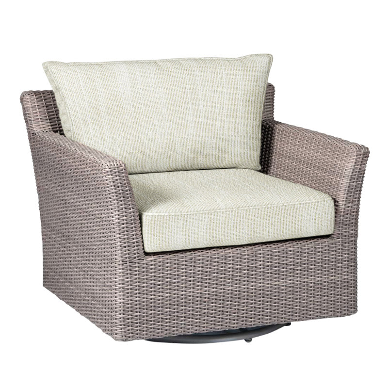 Fauteuil oscillant tissé Club - Huître, Welt, InsideOut® Rollo ‑ lin crème, Huître