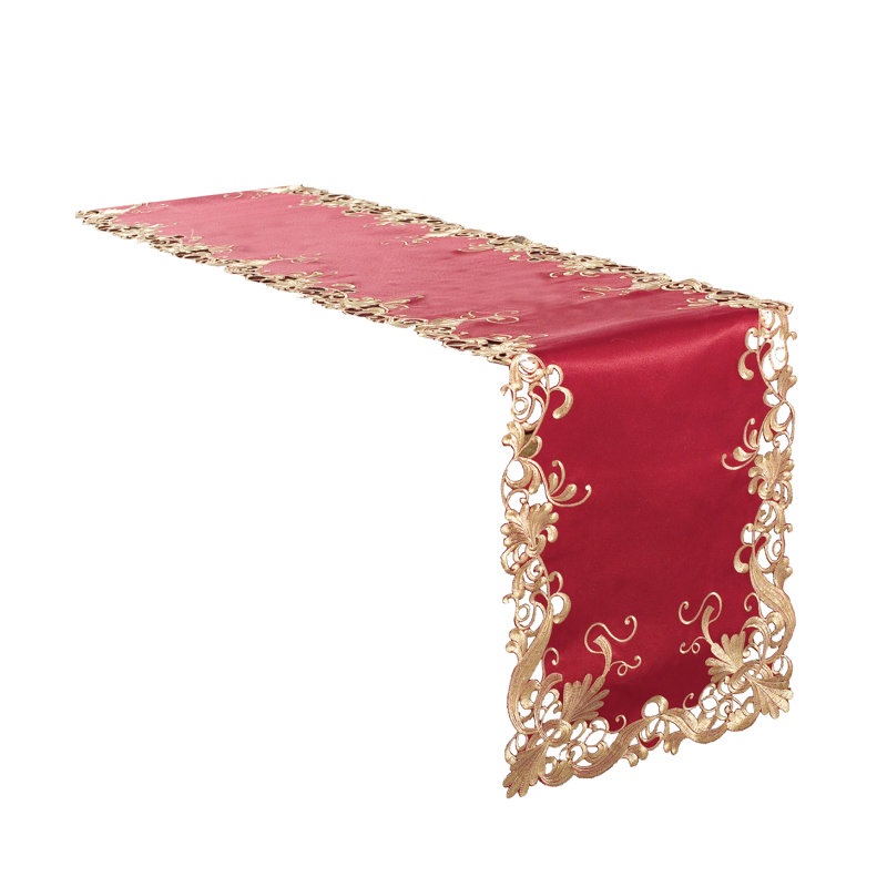 Niva Elegant Table Runner and Placemats of Chantelle Collection for Stylish Valentines Day and Christmas Table Decor