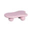 Table basse de 47 pouces en forme de nuage, table basse basse avec 3 pieds sphériques pour le salon, rose-130549966-130549973-130549974