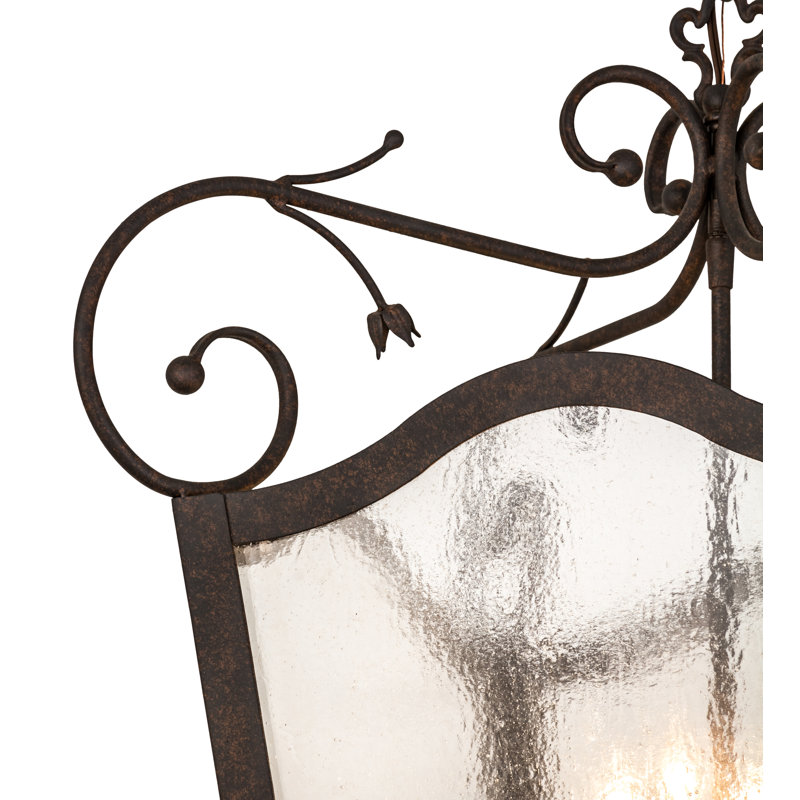 Lustre géométrique à 8 lumières Tessa