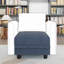 Repose-pieds de rangement en tissu Tomario-1128471521