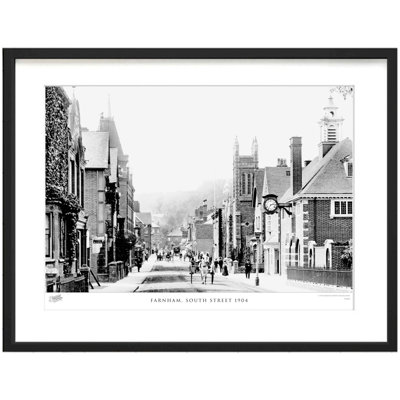 Farnham, South Street 1904 by Francis Frith - Single Picture Frame Print