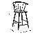 Solid Wood Counter Stool