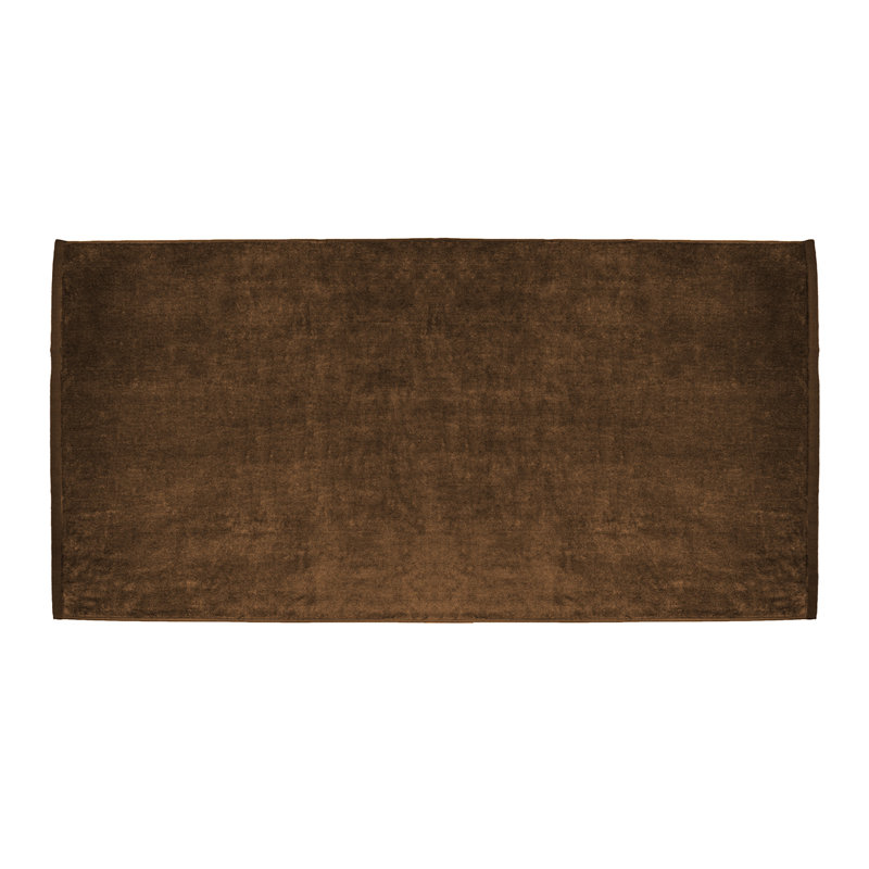 Nayel Lightweight Beach Towel, Chocolate