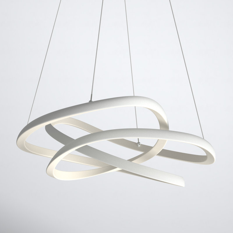 Peabody 1 - Light Matte White LED Unique/Statement Pendant