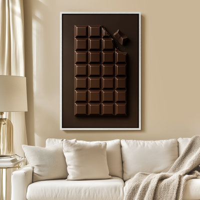 Framed Canvas Wall Art - Vintage Abstract Wall Prints for Bedroom - 24"x36"