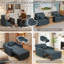 Fauteuil-lit convertible 3-en-1 Heckman 40 po