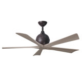 52" Irene 5-Blade Ceiling Fan with Wall Remote