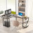Lantz L-Shaped Metal Base Computer Desk-980161635-991201097