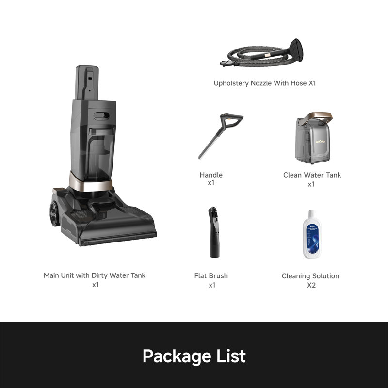 MOVA X3 Pro Steam Upright Carpet Cleaner