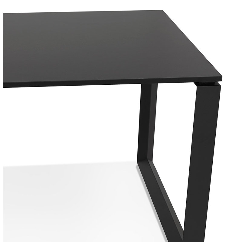 Jemarcus Writing Desk, Black, 74.8cm H x 160cm W x 80cm D