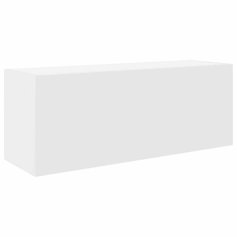 Wall Bathroom Storage, 11.8"H x 9.8"W x 31.5"L, White