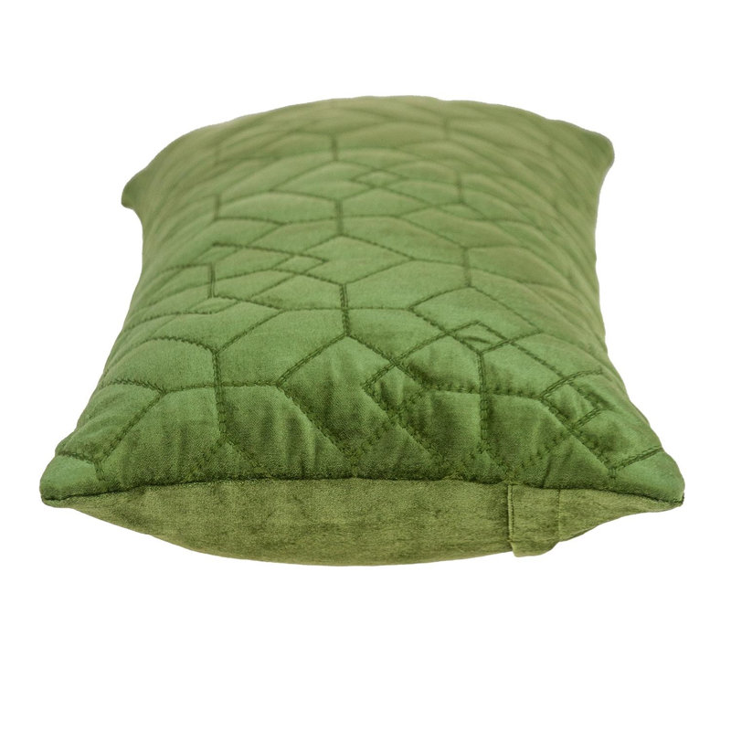 Reversible Throw Pillow, Olive