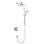 Système de douche complet thermostatique avec valve brute Raindance