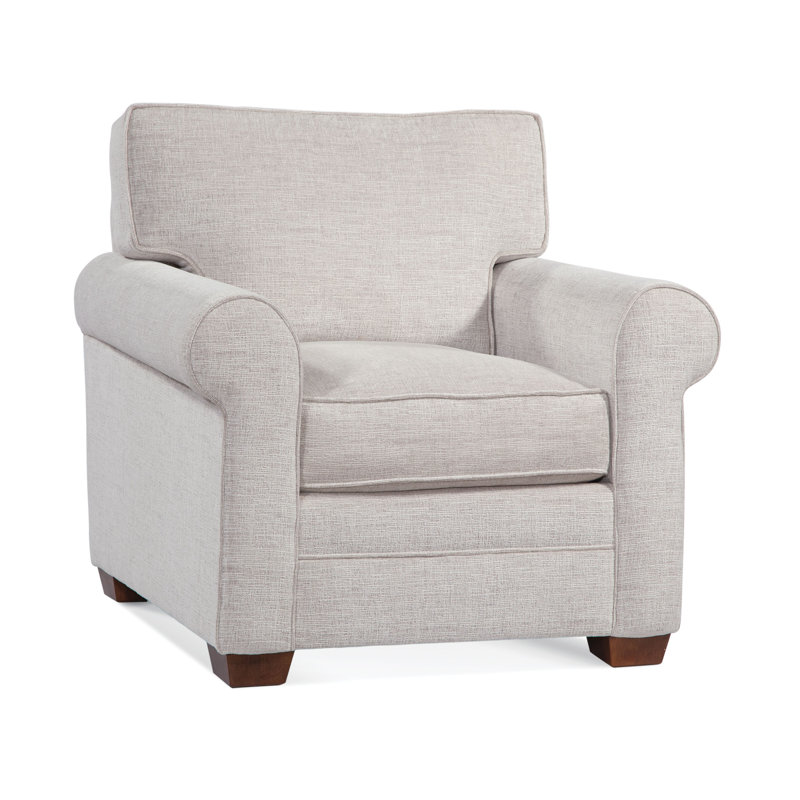 Bedford Upholstered Armchair, Honey, Basic Beige, 0317-85