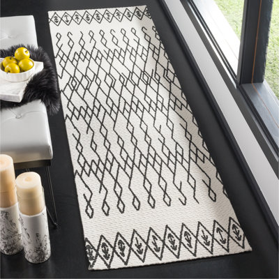 Burrell Cedar Brook Hand Loomed Cotton Southwestern Rug