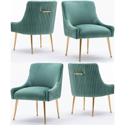 Baudel Velvet Side Chair