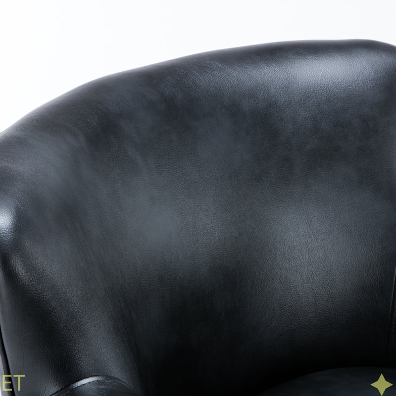 Fauteuil club, fauteuil confort, Gris anthracite