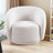 Swivel Accent Chair, Boucle Fabric Upholstered Barrel Chair, Single Sofa Single Armchair for Living Room-263754390-19214552