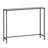 Huxley 39.4'' Glass Top Console Table-356754116-358635183